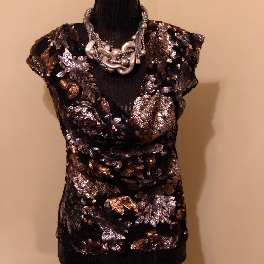 Alberto Makali Sequin Shirt
